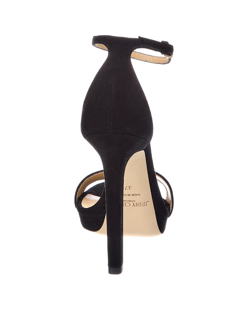 Jimmy Choo Misty 120 Suede Sandal