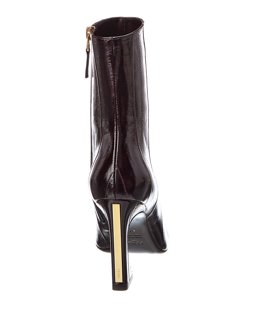 FENDI Fendi Arco Leather Bootie