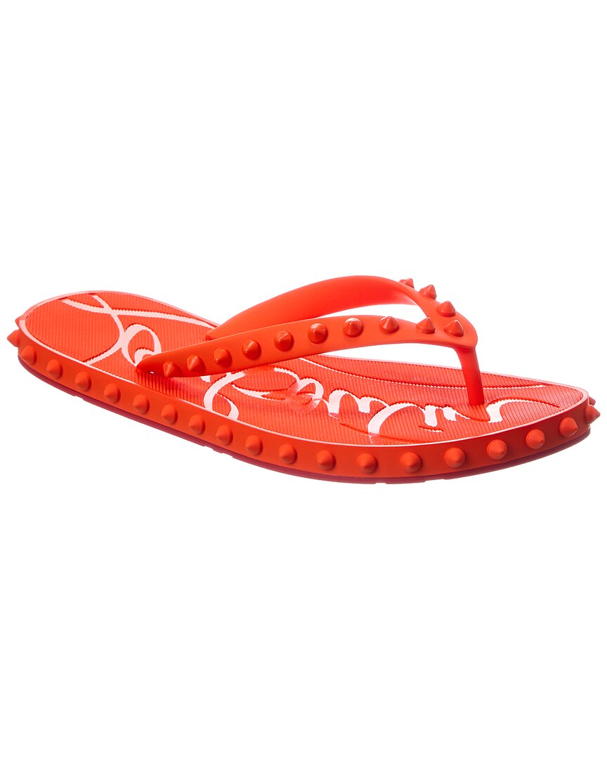 Christian Louboutin Christian Louboutin Super Loubi Rubber Flip Flop
