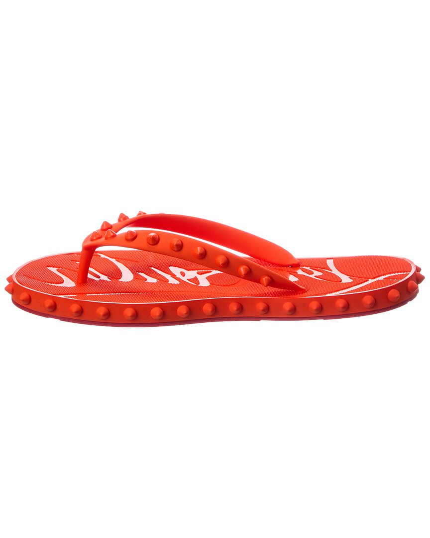 Christian Louboutin Christian Louboutin Super Loubi Rubber Flip Flop