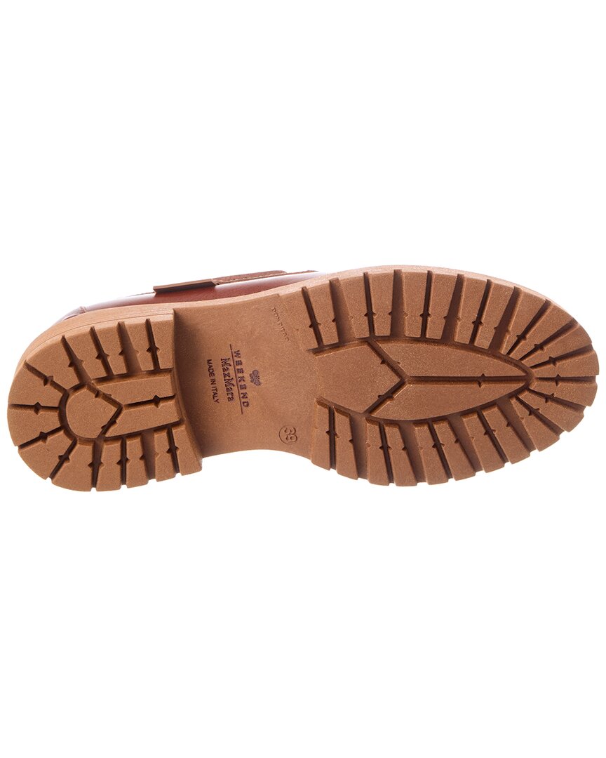 Weekend Weekend Max Mara Leather Loafer