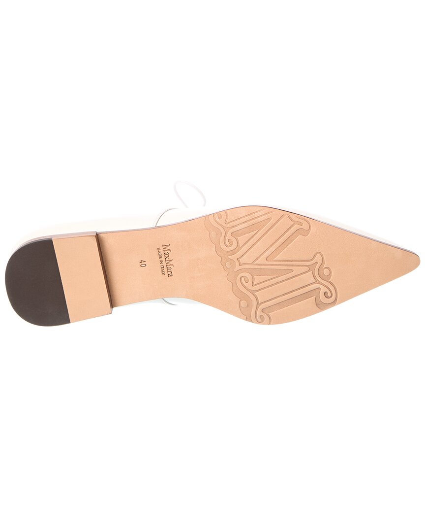 Max Mara Max Mara Leather Flat