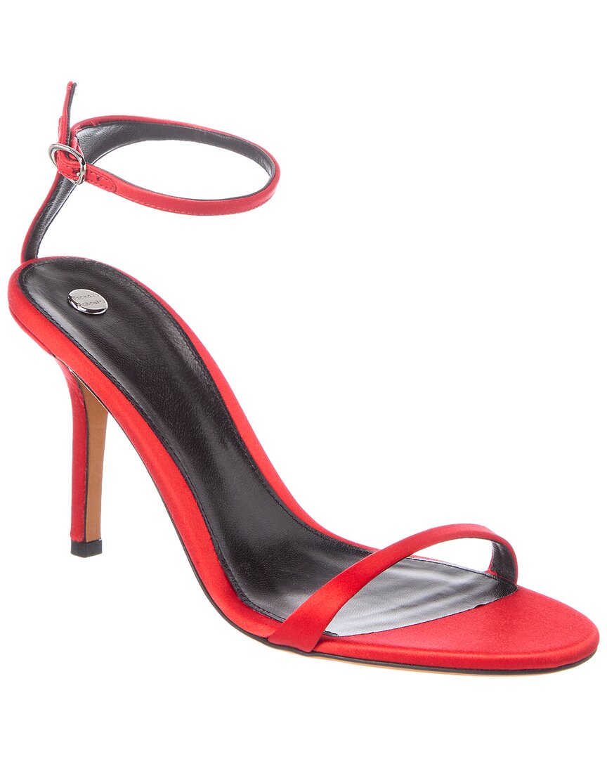 Proenza Schouler Proenza Schouler Slash Ankle Strap Satin Sandal