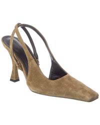 Proenza Schouler Proenza Schouler Cross Suede Slingback Pump