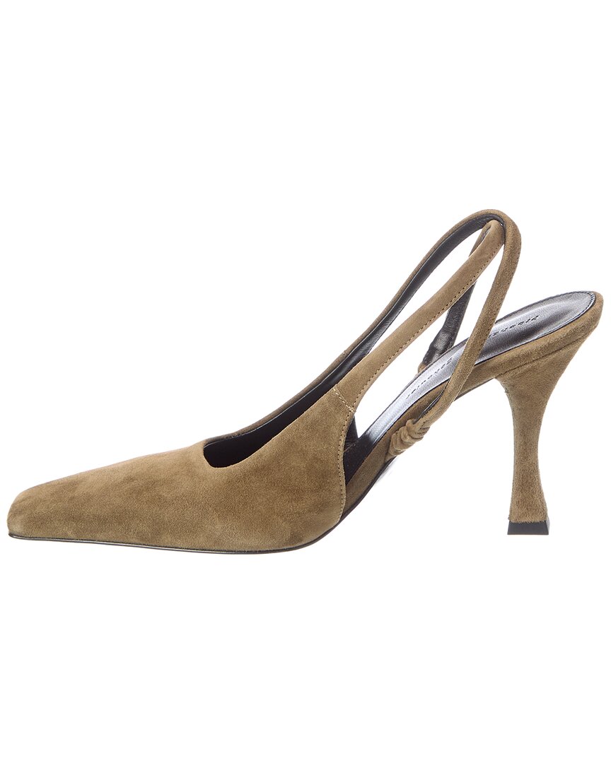 Proenza Schouler Proenza Schouler Cross Suede Slingback Pump
