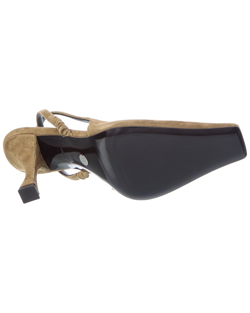 Proenza Schouler Proenza Schouler Cross Suede Slingback Pump