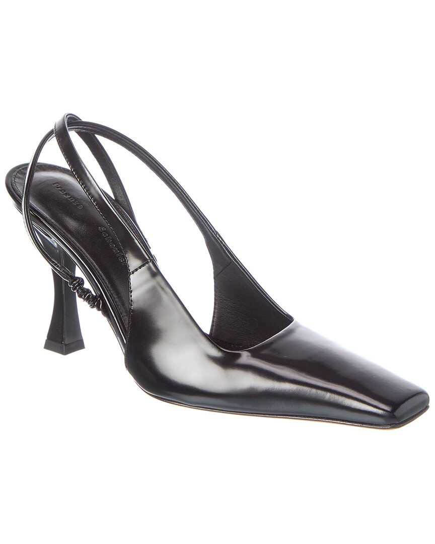 Proenza Schouler Proenza Schouler Cross Leather Slingback Pump