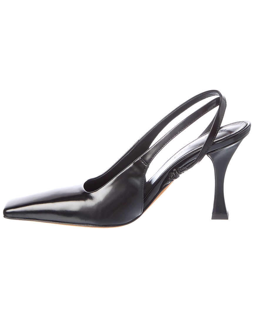 Proenza Schouler Proenza Schouler Cross Leather Slingback Pump