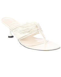 Proenza Schouler Proenza Schouler Cable T Strap Leather Sandal