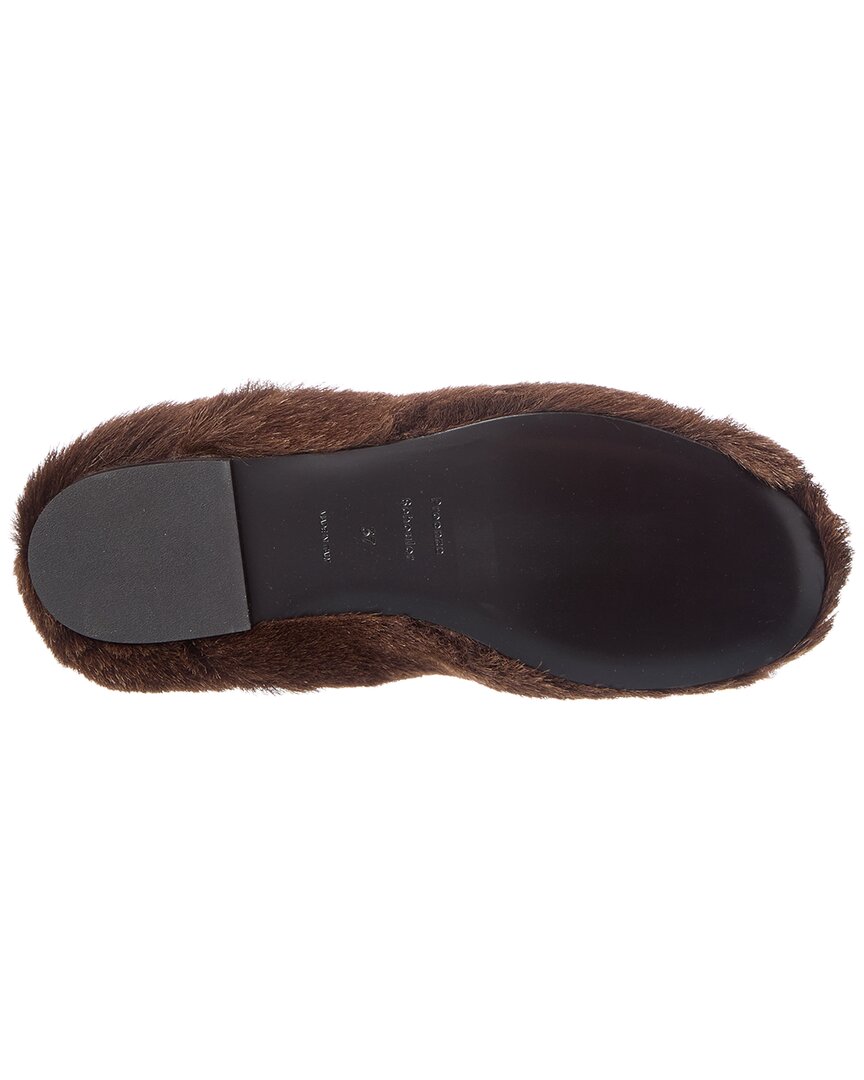 Proenza Schouler Proenza Schouler Ruched Tee Shearling Slipper