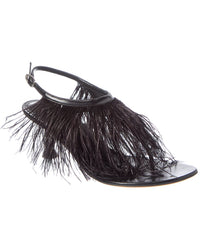 Proenza Schouler Proenza Schouler Tee Feather Leather Sandal