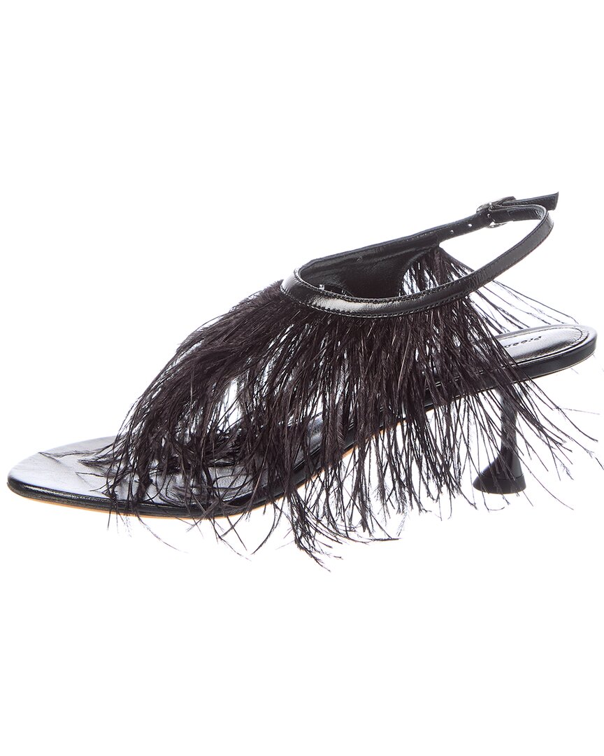 Proenza Schouler Proenza Schouler Tee Feather Leather Sandal