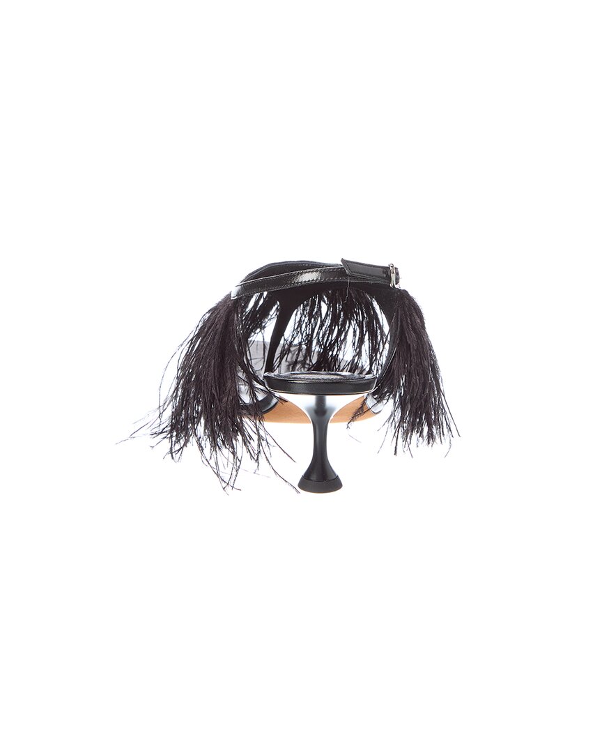Proenza Schouler Proenza Schouler Tee Feather Leather Sandal