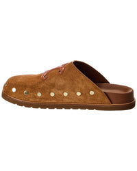 Celine Pitea Suede Clog