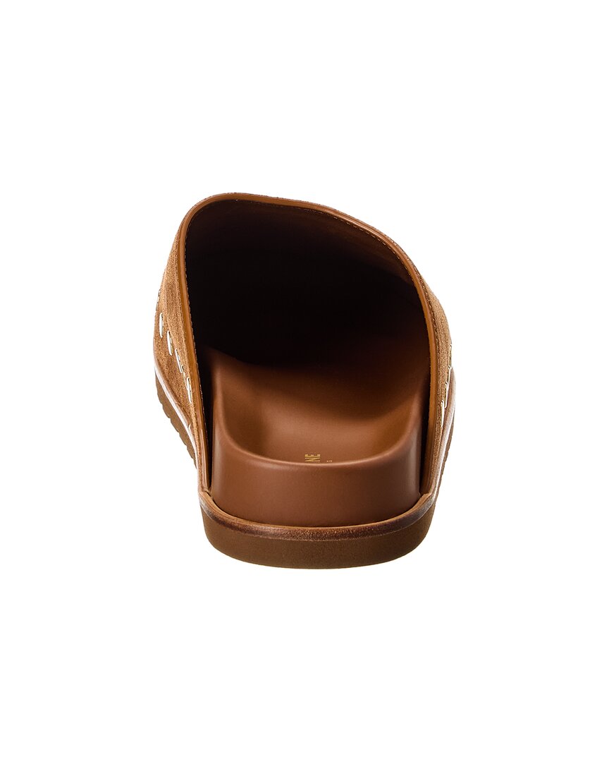 Celine Pitea Suede Clog