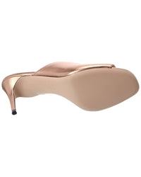 Valentino Valentino Vlogo Signature 80 Leather Sandal