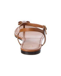 CELINE Celine Bay Leather Thong Sandal