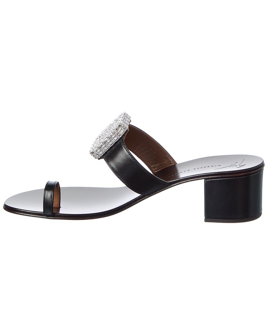 Giuseppe Zanotti Rock 40 Leather Sandal
