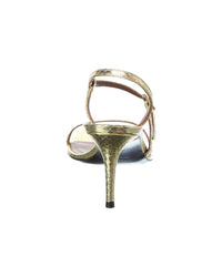 Giuseppe Zanotti Clandestino 70 Snake-Embossed Leather Sandal