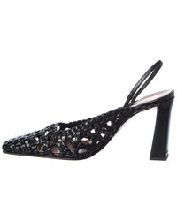 Giuseppe Zanotti Brenda 90 Leather Slingback Pump