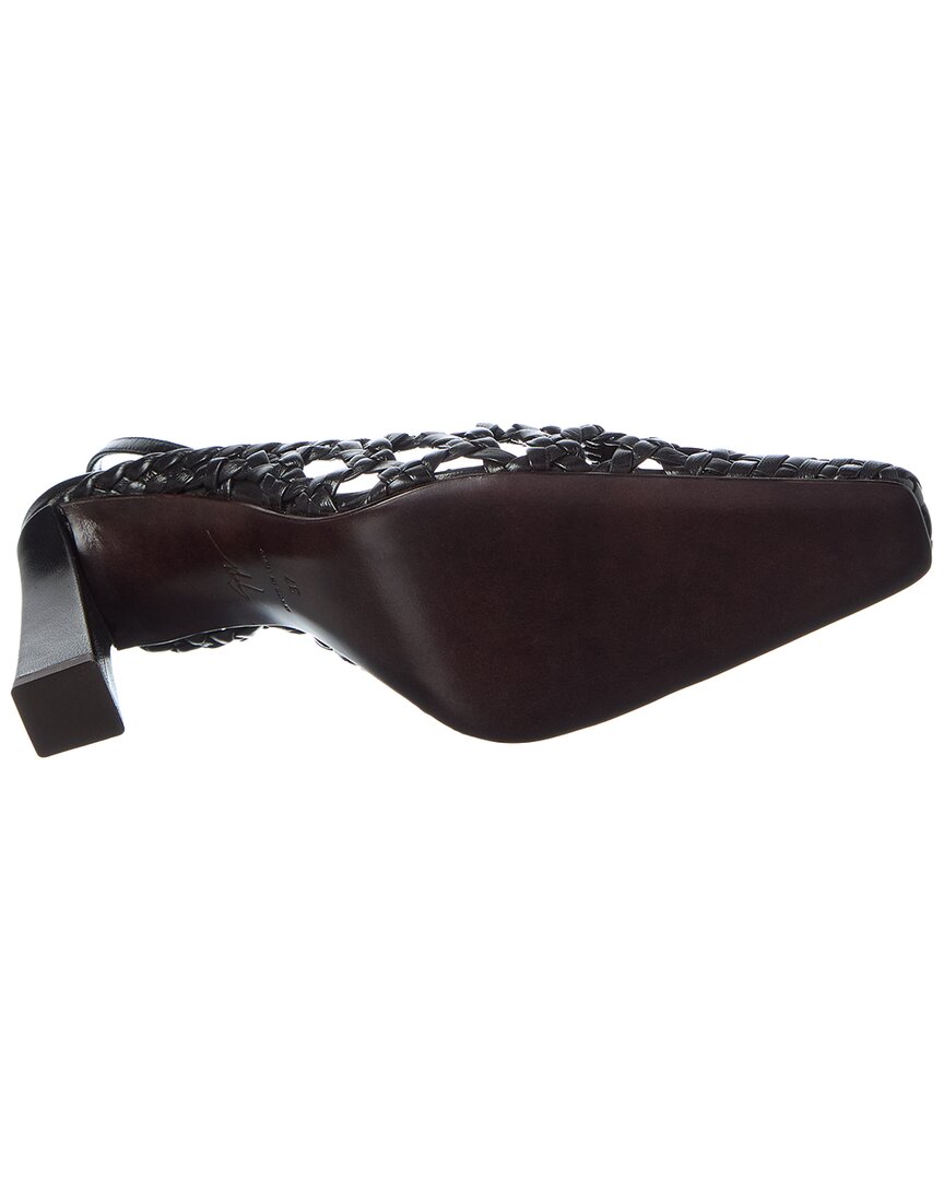 Giuseppe Zanotti Brenda 90 Leather Slingback Pump