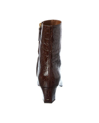 Giuseppe Zanotti Giuseppe Zanotti Brenda 45 Croc-Embossed Leather Boot