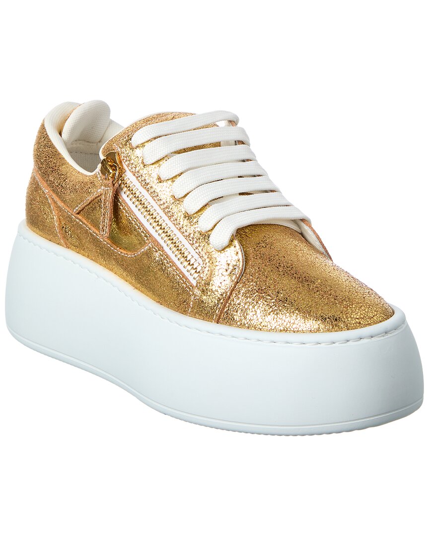 Giuseppe Zanotti Alma Leather Platform Sneaker