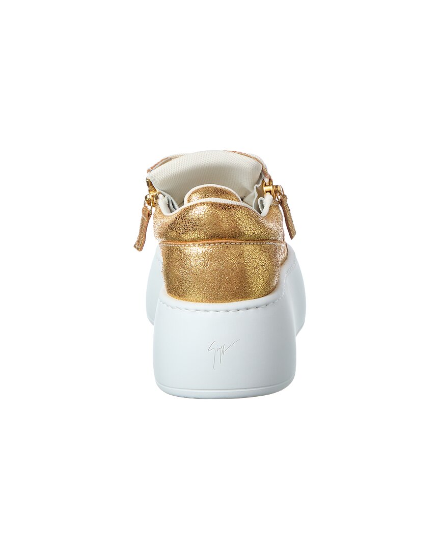 Giuseppe Zanotti Alma Leather Platform Sneaker