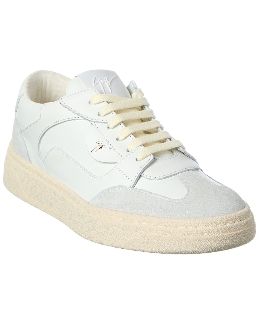 Giuseppe Zanotti Gz/94 Leather & Suede Sneaker