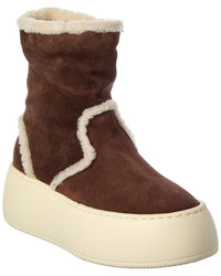 Giuseppe Zanotti Giuseppe Zanotti Alma Suede & Shearling Platform Boot