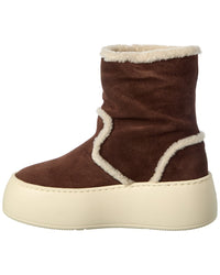 Giuseppe Zanotti Giuseppe Zanotti Alma Suede & Shearling Platform Boot