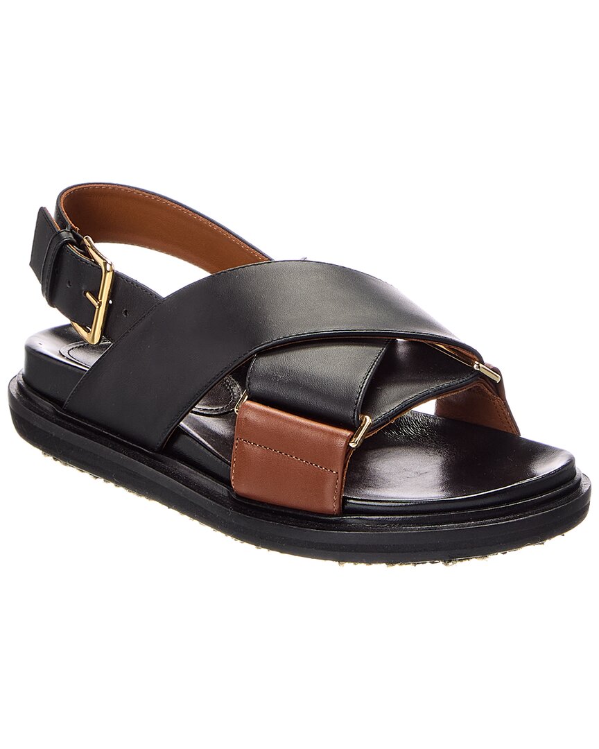 Marni Marni Fussbet Leather Sandal