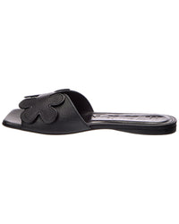 Marni Marni Marni Logo Leather Sandal