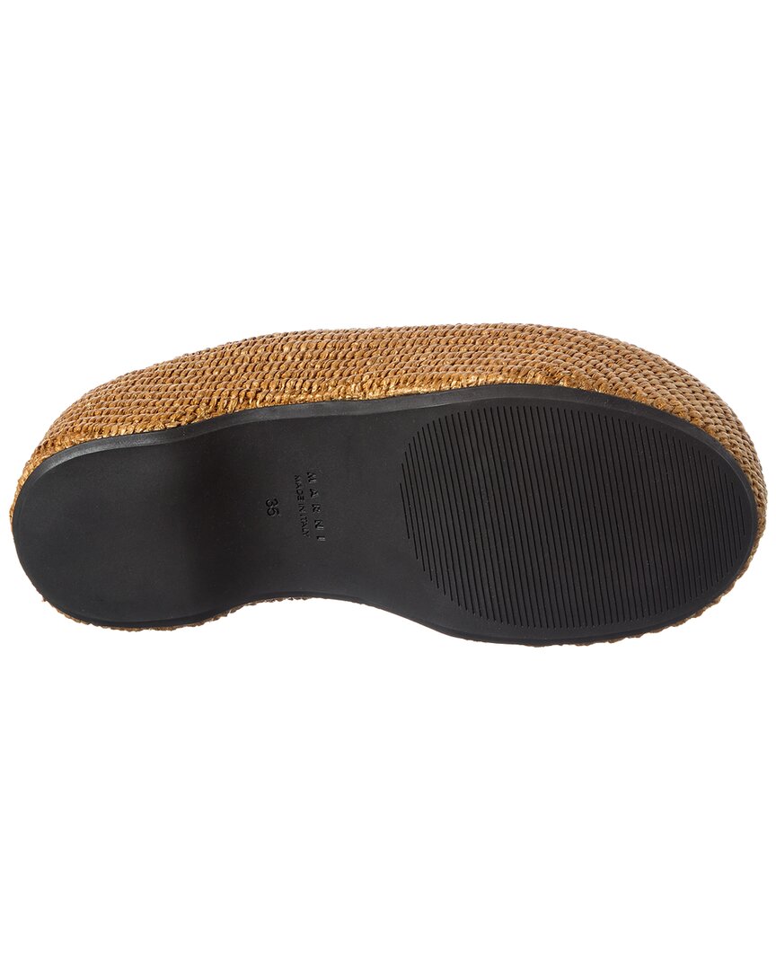 Marni Marni Platea Raffia Clog
