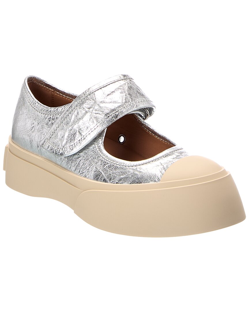Marni Marni Pablo Leather Ballerina Flat