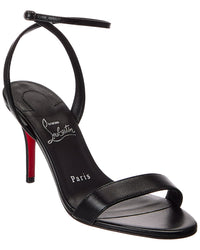 Christian Louboutin Christian Louboutin Miss Z 80 Leather Sandal