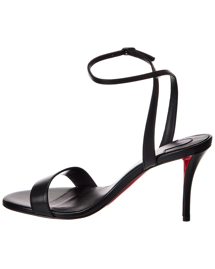 Christian Louboutin Christian Louboutin Miss Z 80 Leather Sandal