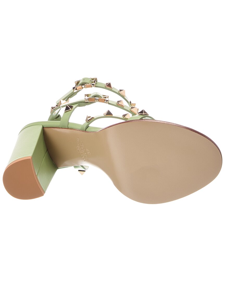 Valentino Valentino Rockstud Caged 90 Leather Sandal