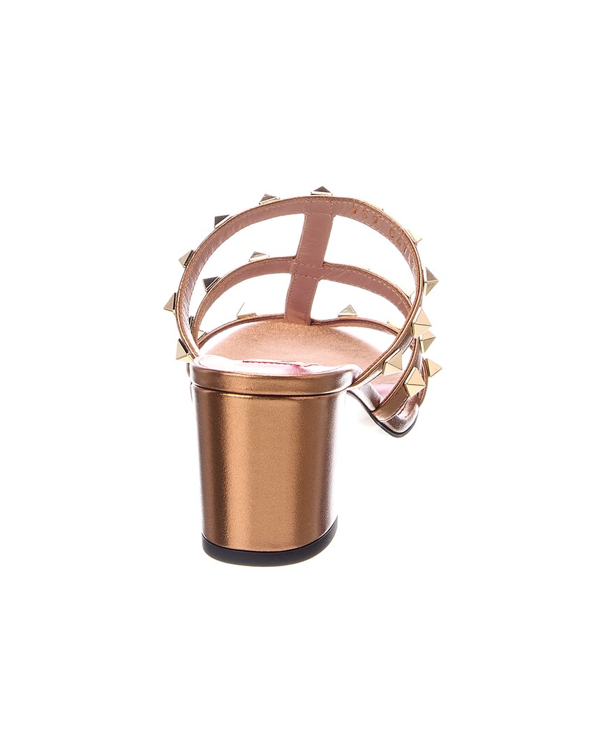Valentino Valentino Rockstud Caged 64 Leather Sandal