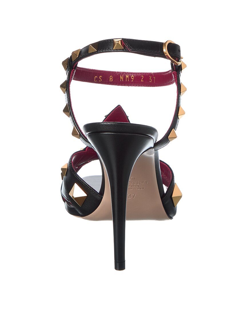 Valentino Valentino Vlogo 100 Leather Sandal