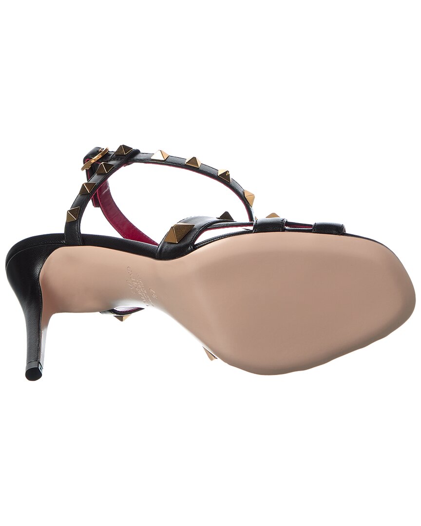Valentino Valentino Vlogo 100 Leather Sandal