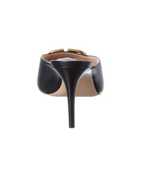 Valentino Valentino Vlogo Leather Sandal