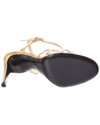 Valentino Vlogo 100 Leather Sandal