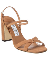 Jimmy Choo Jimmy Choo Elsy 85 Suede Sandal