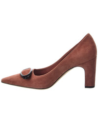 Manolo Blahnik Fenixhi 90 Suede Pump