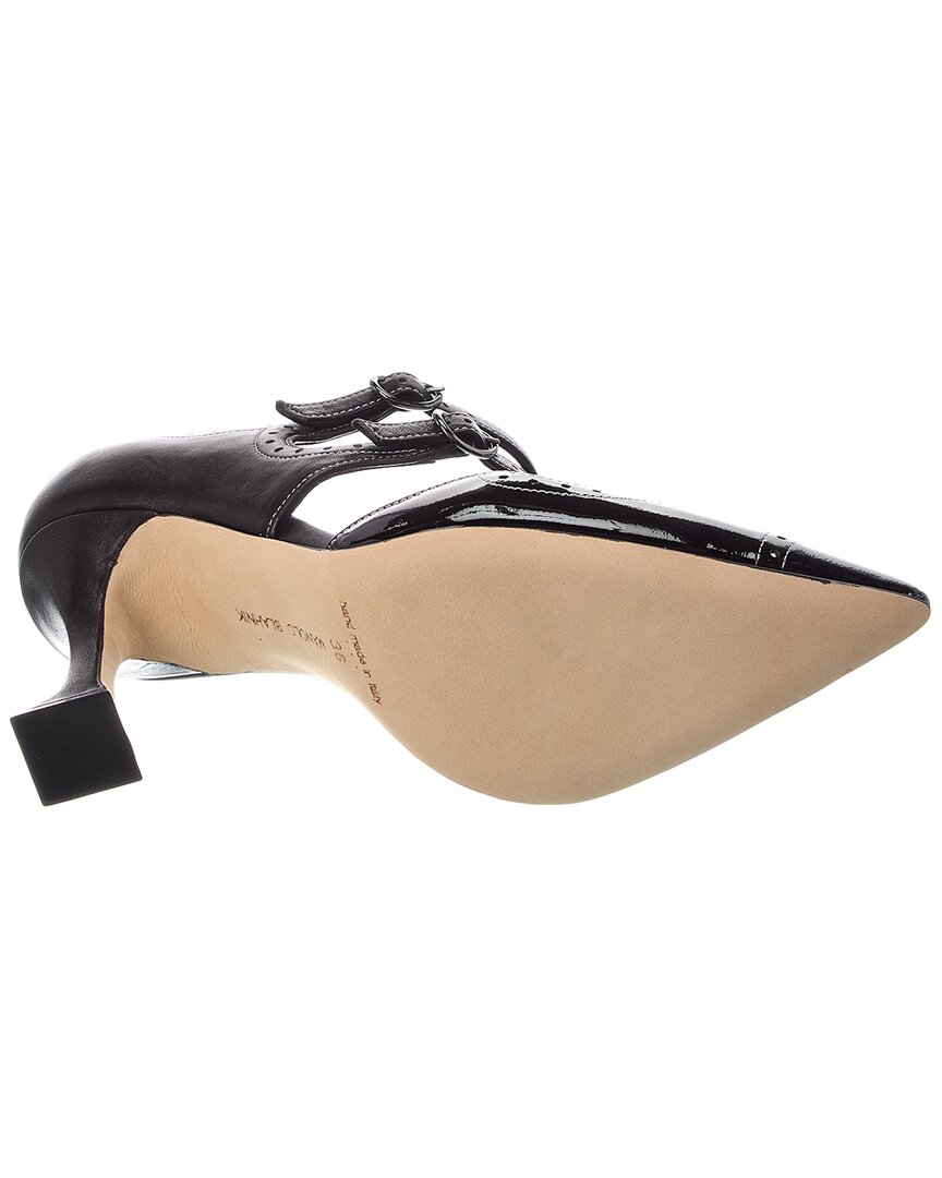 Manolo Blahnik Monzubo 105 Leather Pump