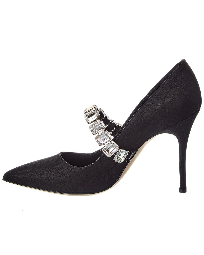 Manolo Blahnik Humiba 105 Moire Pump