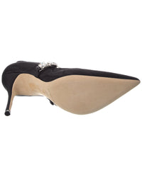 Manolo Blahnik Humiba 105 Moire Pump