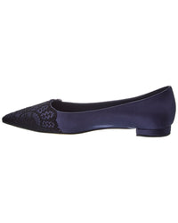 Manolo Blahnik Plankutus Satin Flat