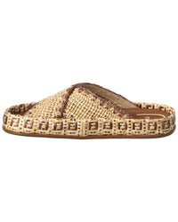 Fendi Raffia Sandal